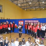 SPOŁECZNOŚC SZKOLNA ZKIW W DZIEMIANACH UCZCIŁA 100-LECIE NIEPODLEGŁEJ POLSKI