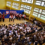 SPOŁECZNOŚC SZKOLNA ZKIW W DZIEMIANACH UCZCIŁA 100-LECIE NIEPODLEGŁEJ POLSKI