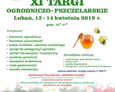 XI Targi Ogrodniczo- Pszczelarskie