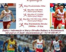 Dziemiańska Dyszka z Olimpijczykiem Łukaszem Chyłą