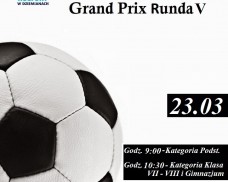 OŚRODEK KULTURY W DZIEMIANACH ZAPRASZA NA TURNIEJ W PIŁKĘ HALOWĄ RUNDA V