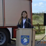 Poświęcenie nowszego samochodu strażackiego