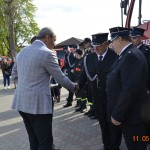 Poświęcenie nowszego samochodu strażackiego