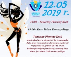 OŚRODEK KULTURY W DZIEMIANACH SERDECZNIE ZAPRASZA NA KOLEJNE ZAJĘCIA TANECZNE