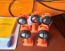 OSP Dziemiany otrzymało dotacje ze starostwa w Kościerzynie w ramach konkursu pn.”Zakup latarek”