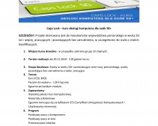 Caps Lock – kurs obsługi komputera dla osób 50+