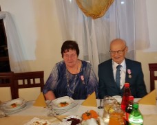 50 – lecie Państwa Janiny i Huberta Ginter z Dąbrówki