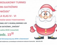 Mikołajkowy Turniej Mini – Siatkówki “Dwójek” kat. IV-VI
