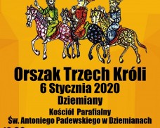 Zapraszamy na Orszak Trzech Króli 6.01.2020 r.