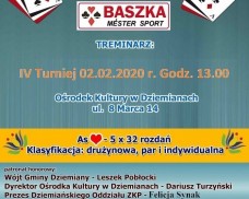 DZIEMIAŃSKA LIGA BAŚKI – IV Runda