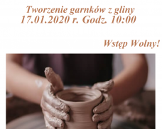 Ośrodek Kultury zaprasza na Warsztat Garncarski