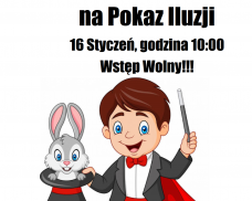 Ośrodek Kultury zaprasza na Pokaz Iluzji