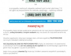 Komunikat w sprawie koronawirus – Gmina Dziemiany