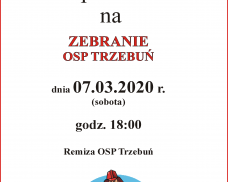 Zebranie OSP Trzebuń