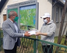 Maseczki dla seniorów w Gminie Dziemiany