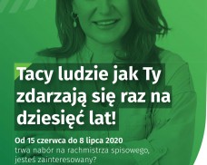 Nabór na rachmistrza spisowego 2020