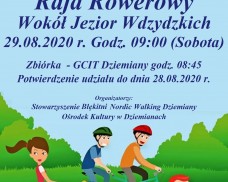 RAJD ROWEROWY WOKÓŁ JEZIOR WDZYDZKICH