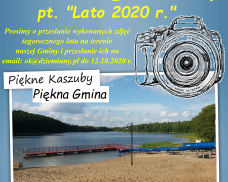 OŚRODEK KULTURY W DZIEMIANACH OGŁASZA KONKURS FOTOGRAFICZNY -“LATO 2020 r.”